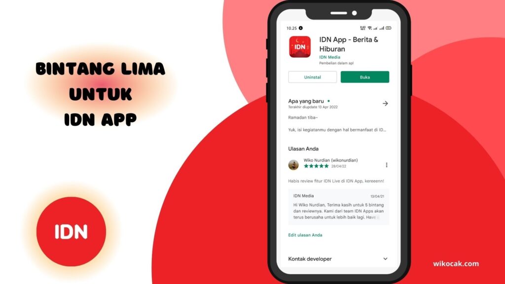 Review IDN Live di IDN App