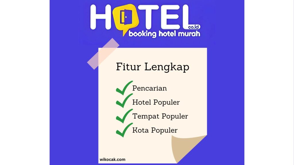 Fitur hotel.co.id