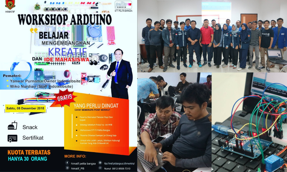 Seminar Arduino HIMATIF Universitas Pelita Bangsa