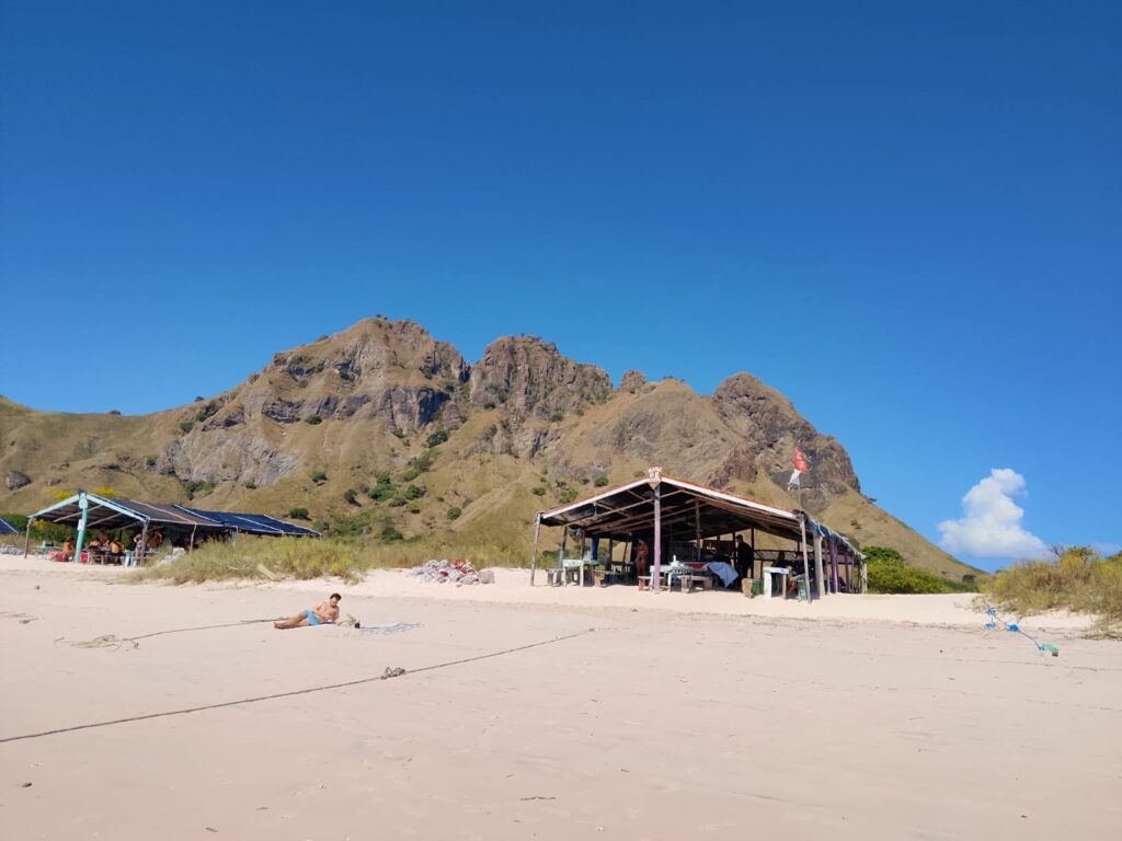 Pemandangan Indah Pantai Pink NTT