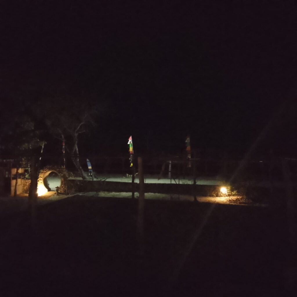 Pantai Kita pada Malam Hari